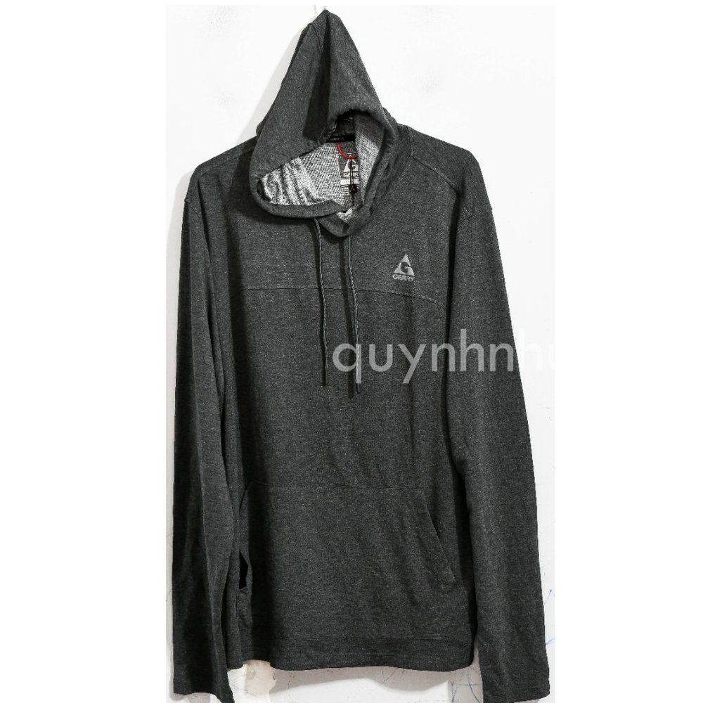Gerry Men’s Performance Hoodie in slate heather - Picture 2 of 5